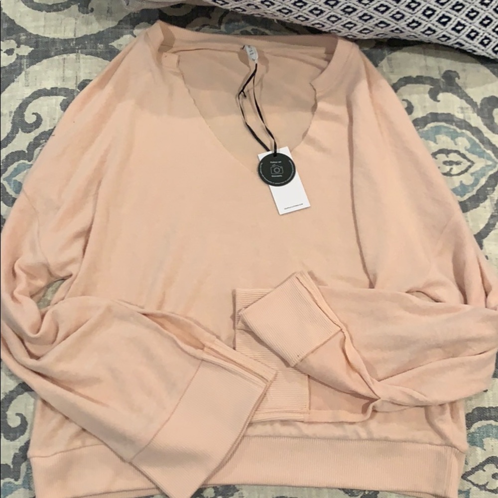 💄NWT Z SUPPLY baby pink top